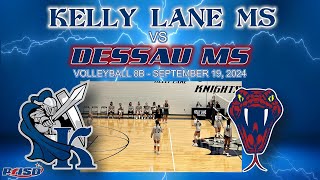 PfISD  KELLY LANE vs DESSAU 8B  9192024 [upl. by Pricilla]