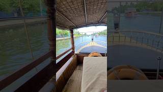 Alleppey Houseboating  Kerala alleppeyhouseboats kerala scenic relaxation shorts viralvideo [upl. by Hanafee903]