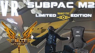 SubPac M2 350 Limited Edition Subwoofer Backpack for VR music and gaming Elite Dangerous VR [upl. by Eihctir5]