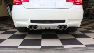 Exhaust Sound BMW M3 Frozen White Limited Edition with M Performance Exhaust [upl. by Mandych780]