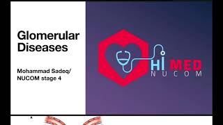 Glomerular Diseases شرح عربي [upl. by Chico]