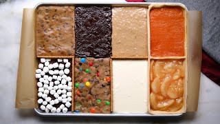 8 Desserts in 1 Sheet Tray [upl. by Sihtnyc]