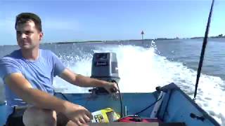 Yamaha 40hp 2 Stroke Tiller Jet Drive Outboard Motor [upl. by Mcgean590]