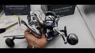 SHIMANO SARAGOSA SW 8000 HG [upl. by Arline62]