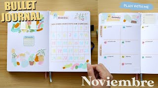 Nuevo diseño Bullet Journal  Noviembre 2024 ✨ Home sweet home [upl. by Markson]