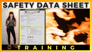 SAFETY DATA SHEETS TRAINING VIDEO  By Ally Safety [upl. by Drarig]