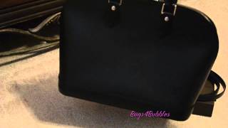 Louis Vuitton Alma Epi PM Overview [upl. by Hew]