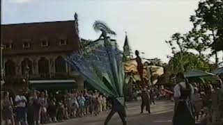 Tapestry of Nations Epcot Parade April 2001 [upl. by Nylecoj]