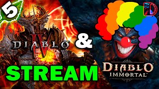 Diablo inmortal amp luego Diablo 4 T5 [upl. by Bernadine]