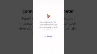 Everfit Cronometer Integration [upl. by Etienne866]