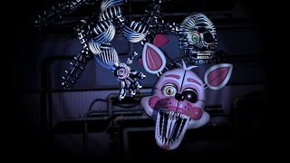 FUNTIME MANGLE JUMPSCARE IN FNAF SL [upl. by Andrus627]