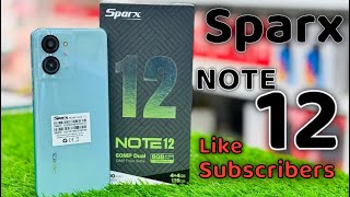 Sparx note 12 new model unboxing and review [upl. by Hanauq]