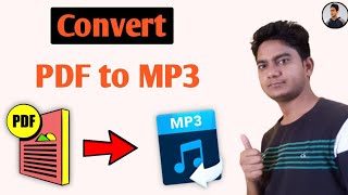 How to convert pdf to Audio book  pdf ko mp3 me kaise sune  haseenkhadouli20 [upl. by Wadleigh309]