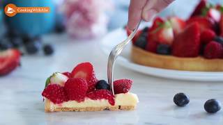 FR Tarte aux Fruits Rouges  Berries tart  CookingWithAlia  Episode 675 [upl. by Dunkin139]