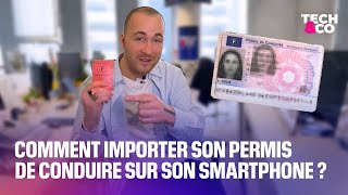 Permis de conduire dématérialisé voici comment limporter sur son smartphone [upl. by Hollinger]