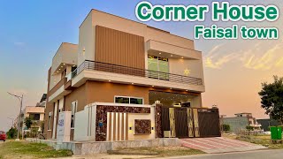 7 Marla corner House for sale in Faisal Town Islamabad [upl. by Shuler]