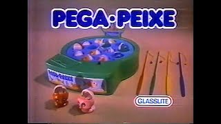 1987  Comercial Pega Peixe  Glasslite [upl. by Yelsel]