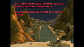 Zul farak solo mage leveling WoW SoD Phase 3 [upl. by Ariana181]