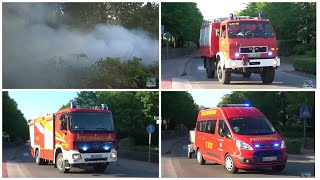 WALDBRAND Einsatzahrten zum Waldbrand Bramsche [upl. by Corsetti]