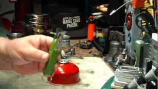 Butane Canister Recycling  Jetboil CrunchIt vs Churchkey [upl. by Remot]