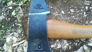 Husgvarna Small Hatchet side by side with Hultafors Hultån [upl. by Annaeed321]