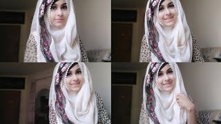 Everyday Simple Hijab Tutorial for School and College Students  Noshin Nower ❤ [upl. by Laith810]