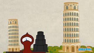 Leaning Tower of Pisa History and Facts  Fun Facts for Kids  Educational Videos by Mocomi [upl. by Lleksah528]