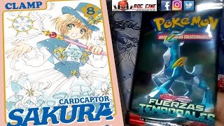 Card Captor Sakura  Clear Card Hen 8  Más Unboxing Cartas Pokemon Chinas  Manga Ivrea  RDC Cine [upl. by Amitak]