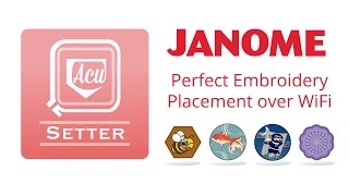 Janome AcuSetter App [upl. by Carrew]