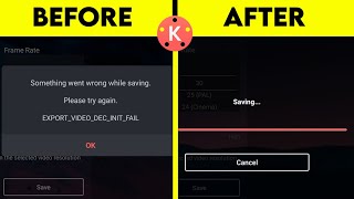 KineMaster Video Export Problem Fix 2022 [upl. by Hezekiah]