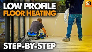 How to Install Low Profile Underfloor Heating  ProWarm LoFlo [upl. by Ycart]