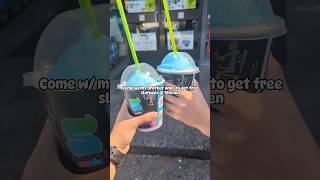 Comment your fav slurpee flavor 😋🫶🏼 slurpee slurpeeday freeslurpee [upl. by Lynna]