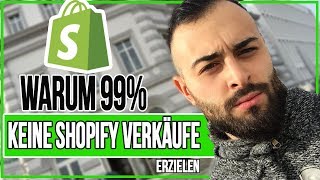 Warum 99 der Shopify Shops keine Verkäufe erzielen 3 FEHLER die du unbedingt vermeiden musst [upl. by Dwan432]