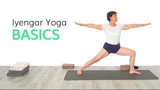 Iyengar Yoga for BeginnersBasic Poses [upl. by Grunenwald]