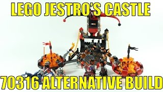 LEGO NEXO KNIGHTS 70316 ALTERNATIVE BUILD JESTROS CASTLE [upl. by Harriott]