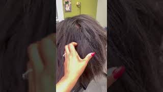 Keratin treatment on coarse hair puyallup keratintreatment glammedbykpie coarsehair [upl. by Magnusson]