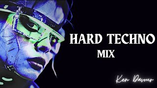 HARD TECHNO RAVE MIX  Oct 2024  150BPM  HD Visuals  Sara Landry Zentryc [upl. by Deenya858]