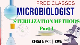 STERILIZATION METHODS  Microbiologist Exam  Kerala Water Authority microbiologist labassistant [upl. by Eward]