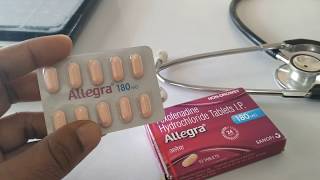 Allegra Tablet Review in hindi by medi info [upl. by Kondon]