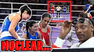 🚨Olympic Boycott Goes NUCLEAR Over Transgender Boxer DESTROYING Female Fighter In The RING‼️ [upl. by Dupuis333]