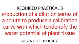 Enzymes Required Practical  A level Biology The effect of a variable on the rate of reaction [upl. by Twedy]