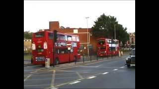 London Buses  Stratford Bus Station 01072012 [upl. by Florry]