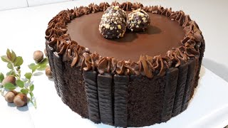 Ferrero Rocher torta  Ferrero Rocher cake [upl. by Katherin856]