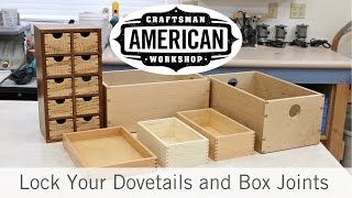 Lock Your Dovetails and Box Joints [upl. by Friedberg]