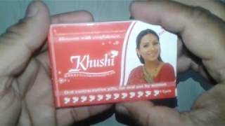 Khushi Tablets review in Hindi गर्भनिरोधक गोली का इस्तेमाल कैसे करें [upl. by Yeltnarb956]