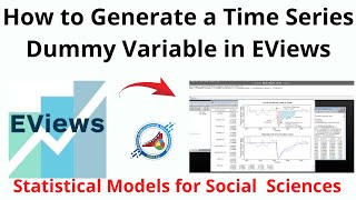 How to Generate a Time Series Dummy Variable in EViews [upl. by Olemrac]