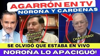 AGARRÓN ÉPICO EN VIVO NOROÑA Y JOSÉ CÁRDENAS [upl. by Rollin]