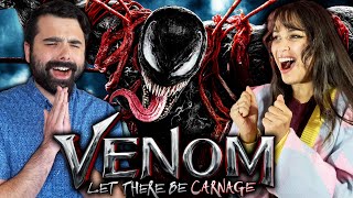 VENOM 2 LET THERE BE CARNAGE 2021 MOVIE REACTION FIRST TIME WATCHING [upl. by Pascha]