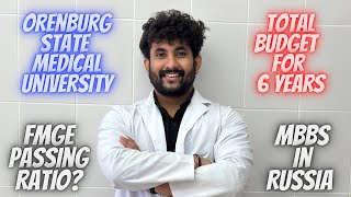 Total Budget Of Orenburg State Medical University  Mbbs Russia  Lokesh Raut [upl. by Inaniel202]