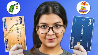 HDFC Millennia Credit Card vs HDFC Indian Oil Credit Card  Credit Card Comparison [upl. by Akers]